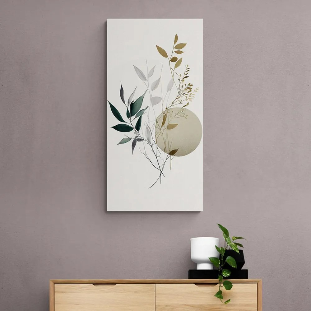 Quadro su tela – Piantine con un tocco bohémien
