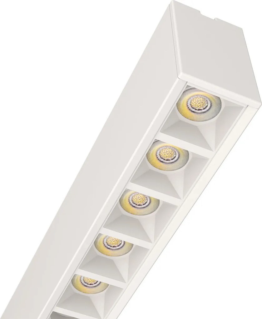 Lampada Sospesa LED 40W 120cm DALI2 con driver Philips Bianca o nera