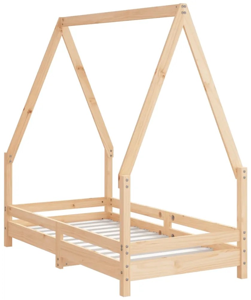 Giroletto per bambini 70x140 cm in legno massello di pino