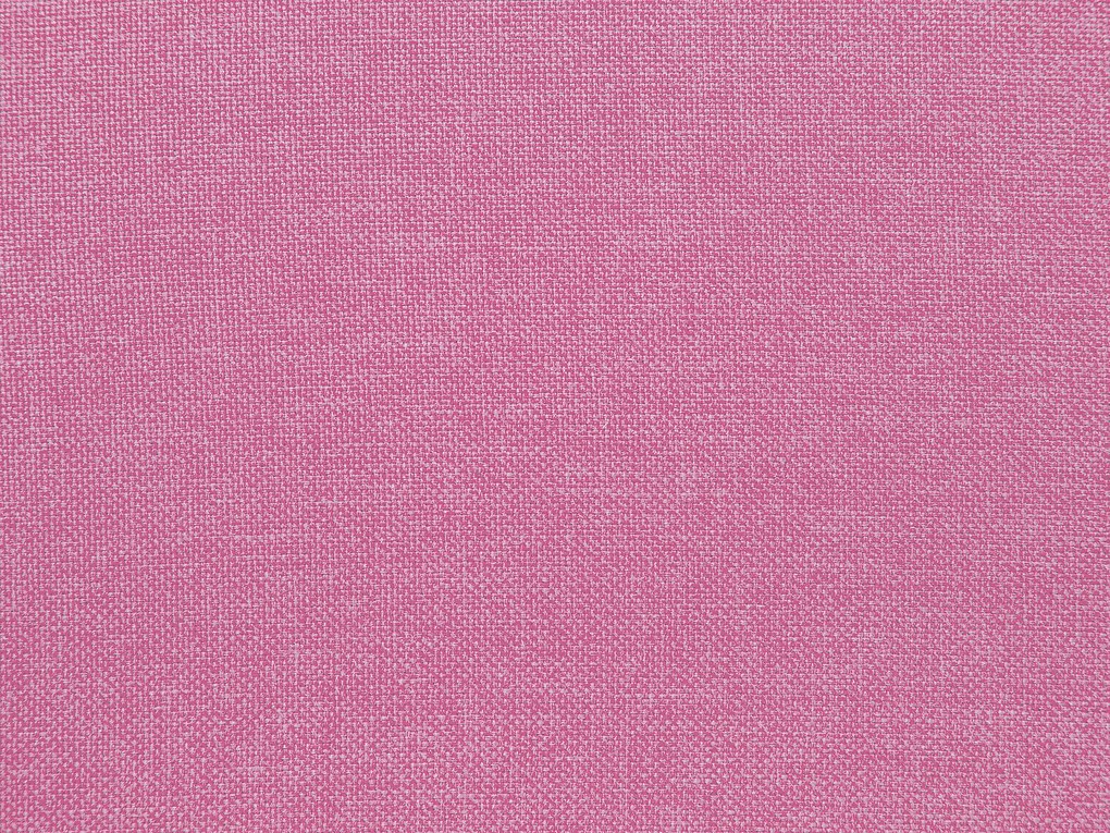 Pouf in tessuto rosa PIGGY Beliani