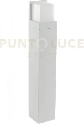 Palo led nismo bianco 12w 1430lm cct 3000k / 4000k ip54 10x10x60cm