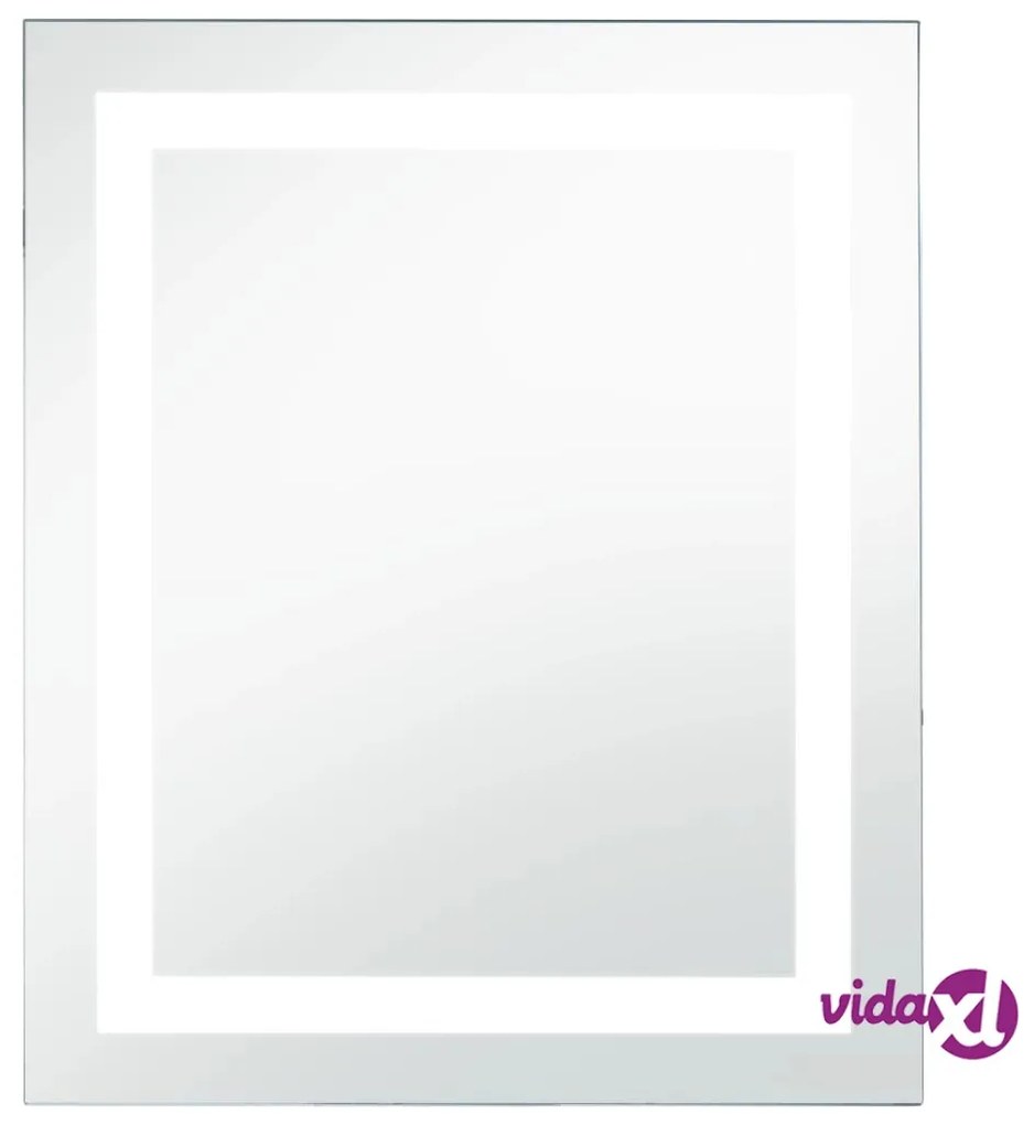 vidaXL Specchio LED da Bagno con Sensore Tattile 60x80 cm