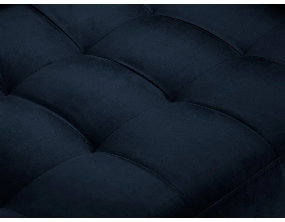 Divano in velluto blu , 174 cm Santo - Milo Casa