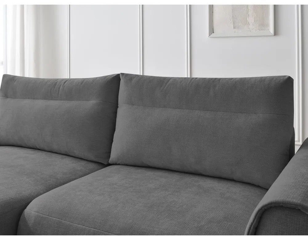 Divano angolare grigio Aden – Bobochic Paris