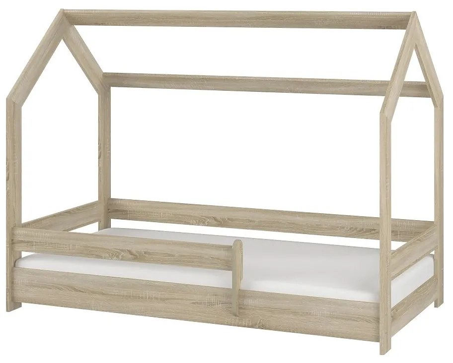 Letto a casetta Sonoma 160x80 cm - letto senza spazio di archiviazione