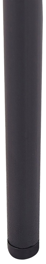 Set di 2 sedie tessuto grigio scuro ADA Beliani