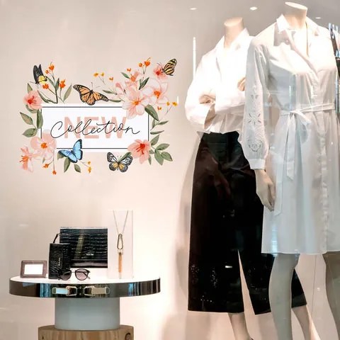 Butterflies new collection | Vetrofania