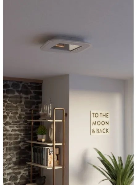 Eglo 901234 - Plafoniera LED dimmerabile MACCHIONI LED/20W/230V bianco + +TC