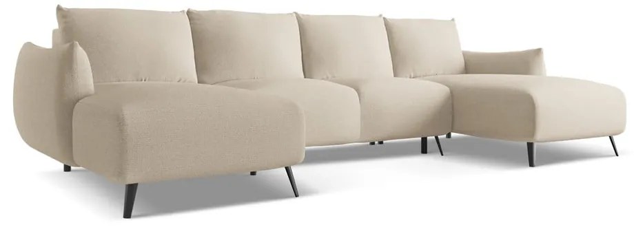 Divano angolare beige Malie – Makamii