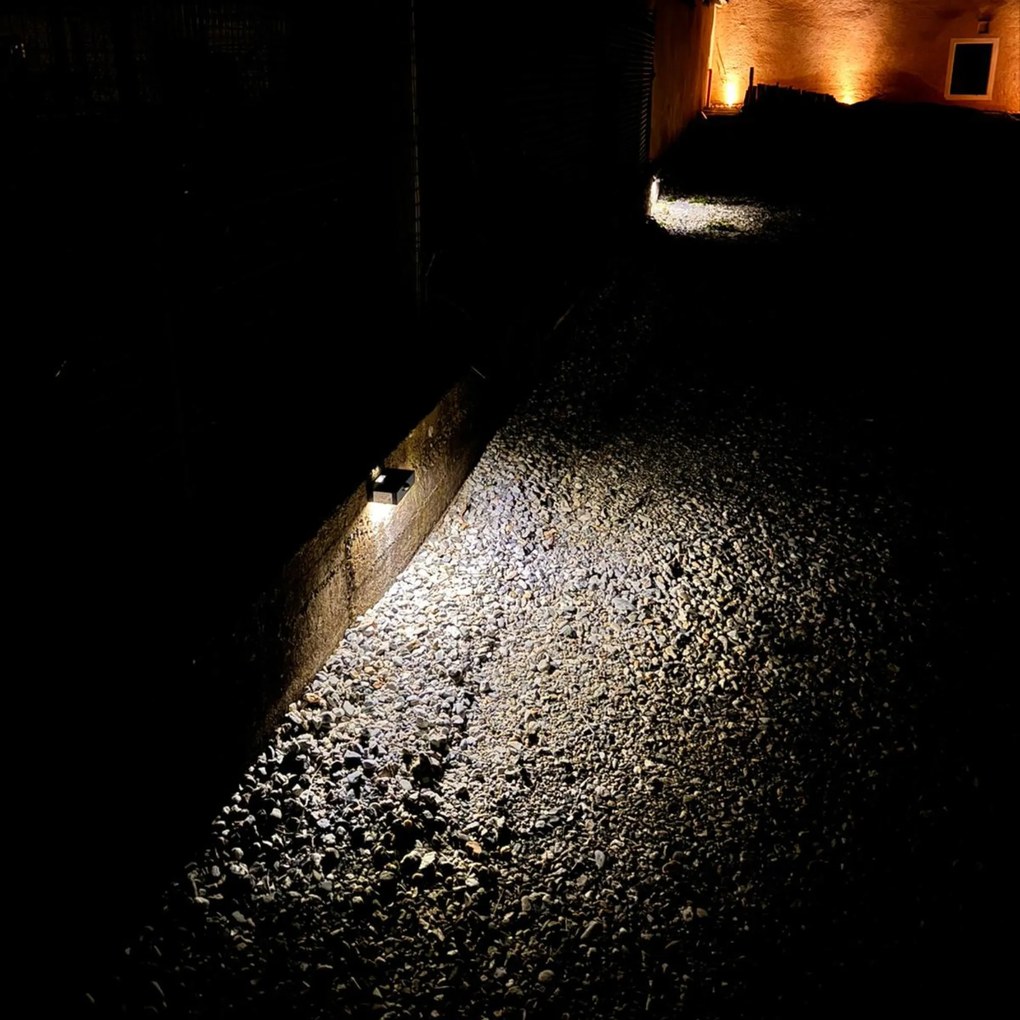 Applique Solare MINI-WALL Bianca 350 lumen