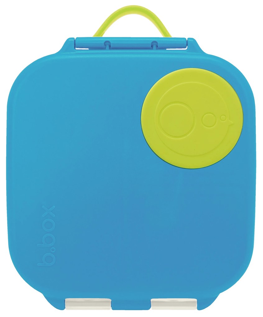 Box porta merenda medio – blu/verde