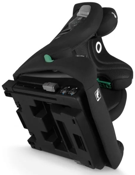 Lionelo - Seggiolino auto IGO i-Size 100-150 cm Nero Carbonio