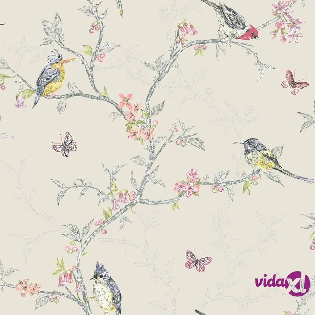 DUTCH WALLCOVERINGS Carta da Parati "Phoebe" Beige