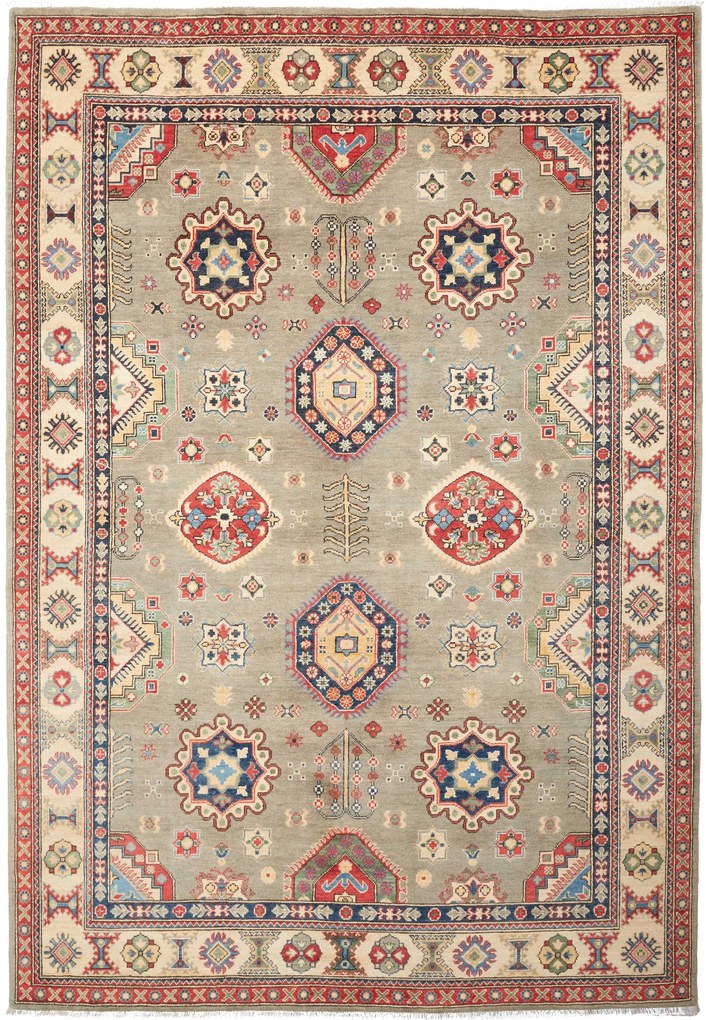 Kazak Tappeto orientale 210x300 (Afghanistan) Annodato A Mano