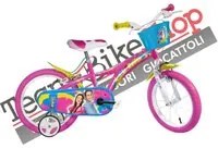 Bicicletta Bambina Dino Bikes Me contro Te 16 pollici