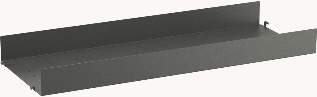 Ripiano in metallo String System, larg. 78 x prof. 30 cm