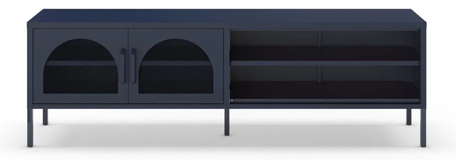 Mobile TV blu scuro 160x50 cm Diora - Marckeric
