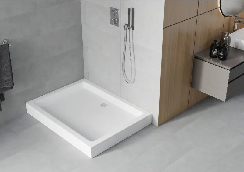 Mexen Rio piatto doccia rettangolare 120 x 80 cm, bianco - 45108012