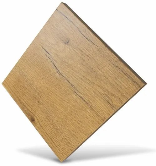 Portafiori BASICLOFT 60x24 nero/marrone