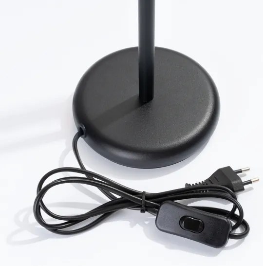 Sollux SL.1469 - Lampada da tavolo PASTELO 1xG9/8W/230V nero