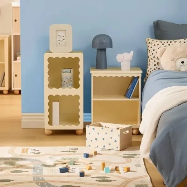 Atmosphera - Lampada da tavolo per bambini STARRY MUSHROOM 1xE14/25W/230V blu