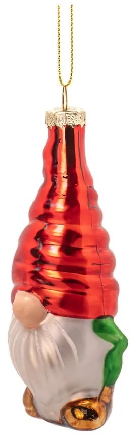 Decorazioni per albero di natale in set in vetro fatte a mano 2 pz ø 4 cm Gonk – Sass &amp; Belle