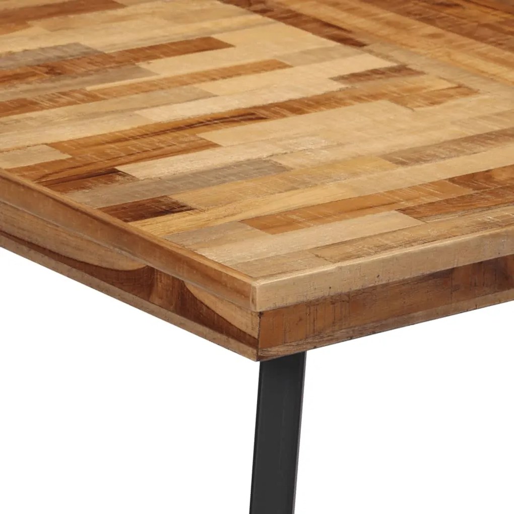 Tavolo da bar 110x55x105 cm in legno massello di teak