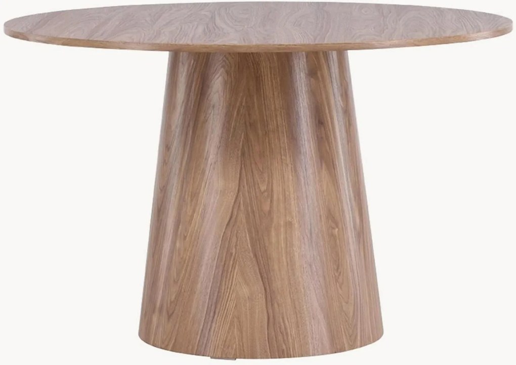 Tavolo rotondo effetto legno Lanzo, Ø 120 cm