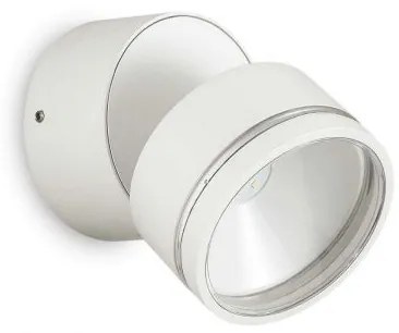 Lampada da parete omega ap round bianco 4000k