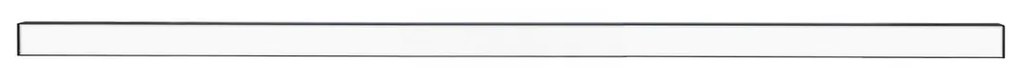 Lampada Lineare LED a Soffitto 55W 150cm Nera con driver Philips