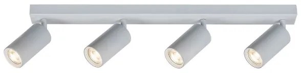 Rabalux 2083 - Faretto da binario SOLO 4xGU10/25W/230V bianco