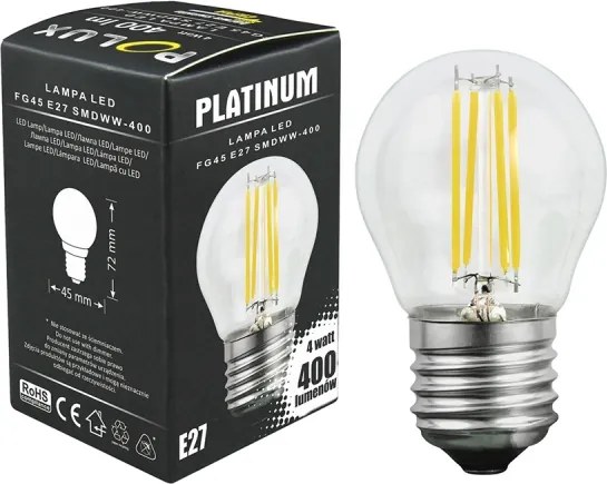 Lampadina LED 1xE27/4,5W/230V