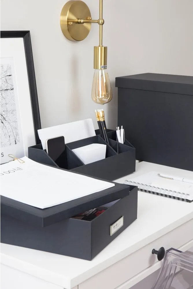 Organizzatore di cartone per documenti Oskar - Bigso Box of Sweden