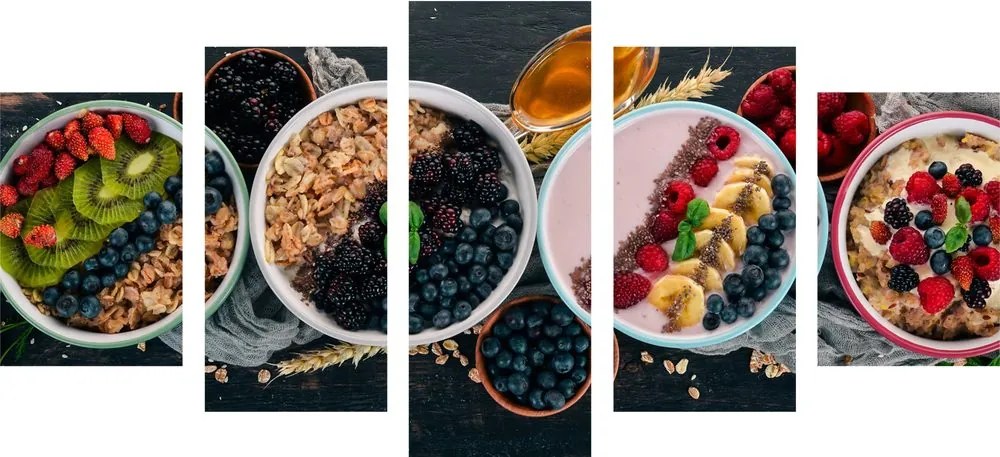 Quadri 5 pezzi – Deliziose variazioni di muesli