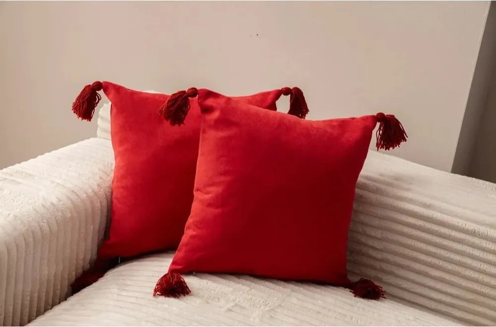 Federe decorative in set 2 pz 43x43 cm Puskul – Mioli Decor