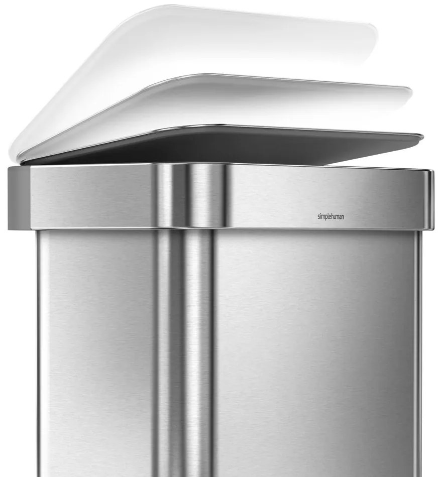 Bidone a pedale in acciaio inox 45 l - simplehuman