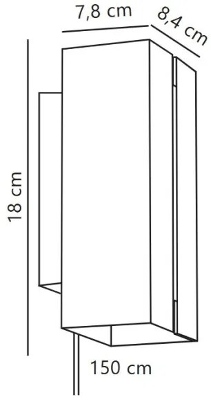 Nordlux - Lampada da parete dimmerabile CURTIZ 2xLED 4,5W 230V bianco