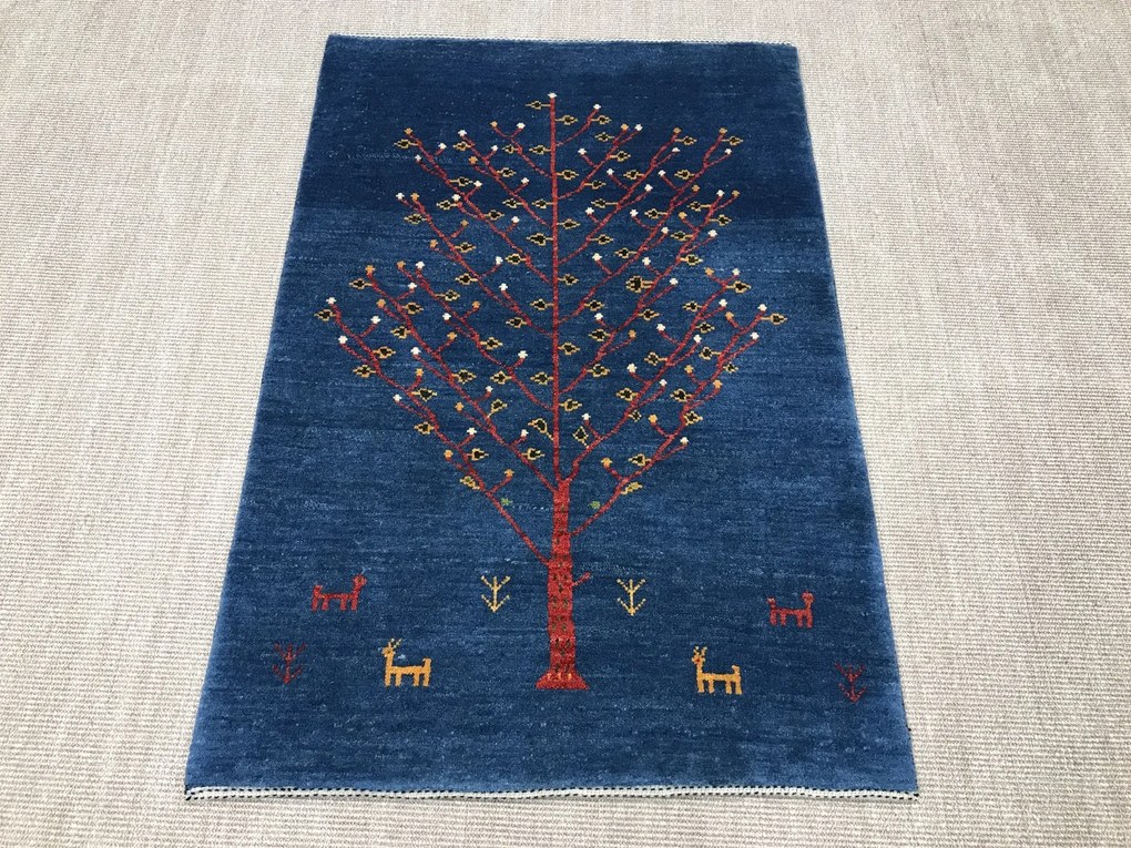 Gashguli Tappeto persiano 150 x 100 Blu (Iran) Annodato A Mano