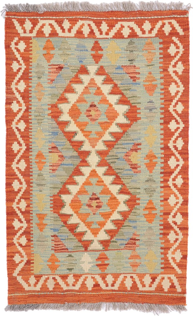 Kilim Tappeto orientale 90x60 (Afghanistan) Tessuto A Mano