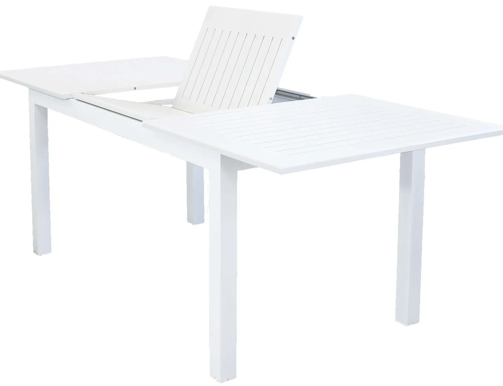 ARGENTUM - tavolo da giardino allungabile in alluminio da 150