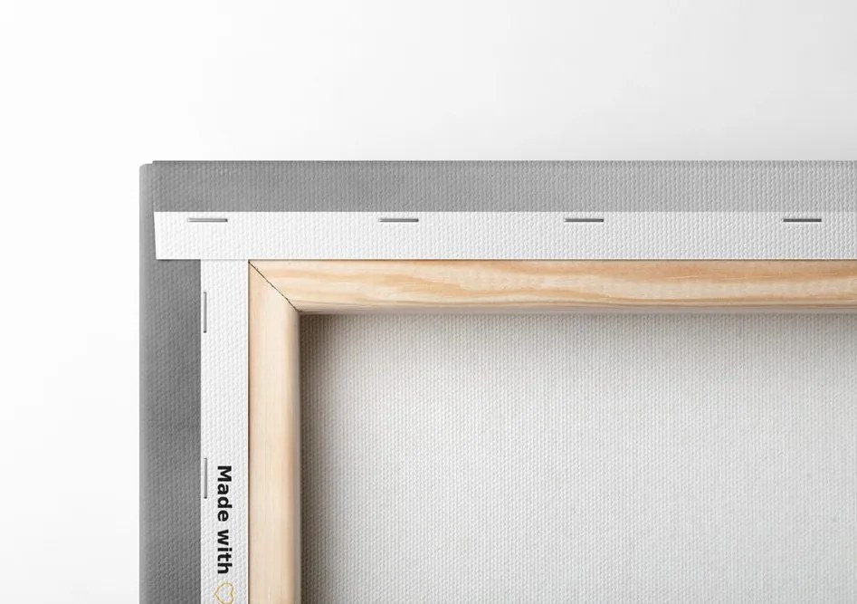 Quadro su tela – Grattacielo in bianco e nero
