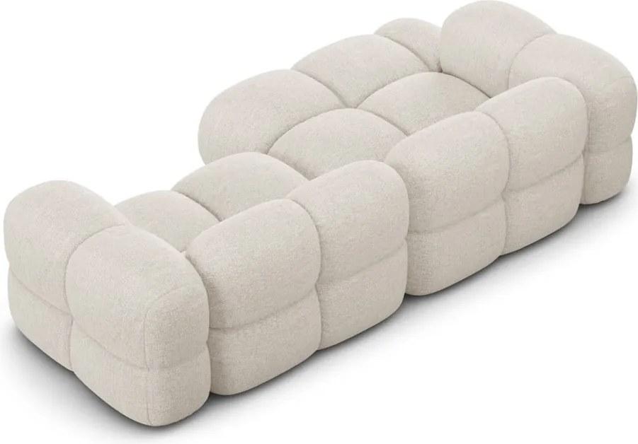 Divano angolare beige (con penisola a sinistra/con chaise lounge) Loretto – Cosmopolitan Design