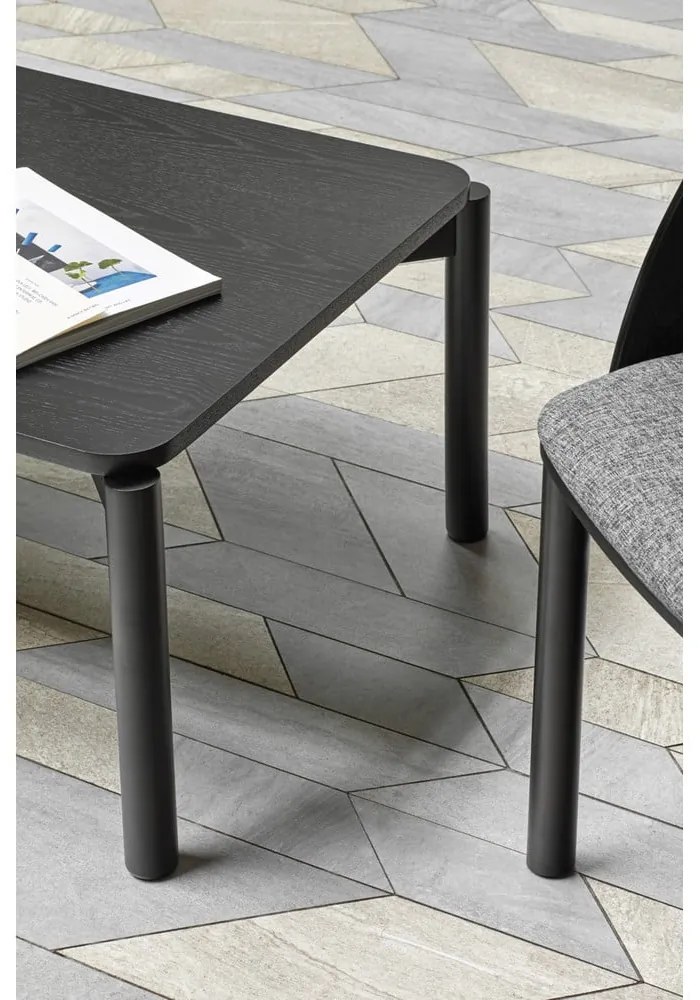 Tavolino nero , 110 x 60 cm Atlas - Teulat