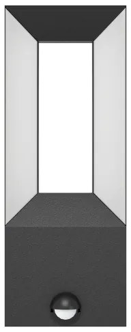 Eglo 98726 - Lampada LED da esterno con sensore RIFORANO 2xLED/5W/230V IP44