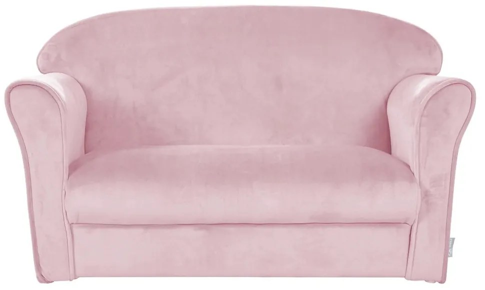 Divano per bambini in velluto rosa chiaro 78 cm Lil Sofa - Roba