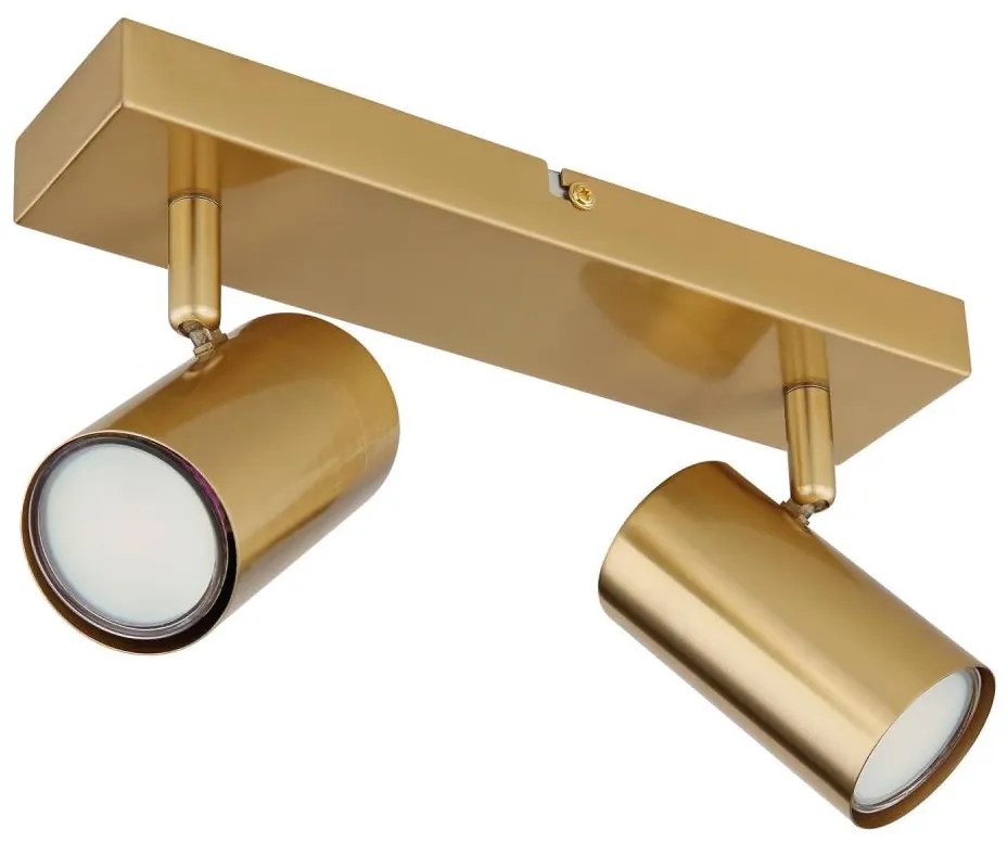 Globo 57911-2GO - Faretto ROBBY 2xGU10/35W/230V oro