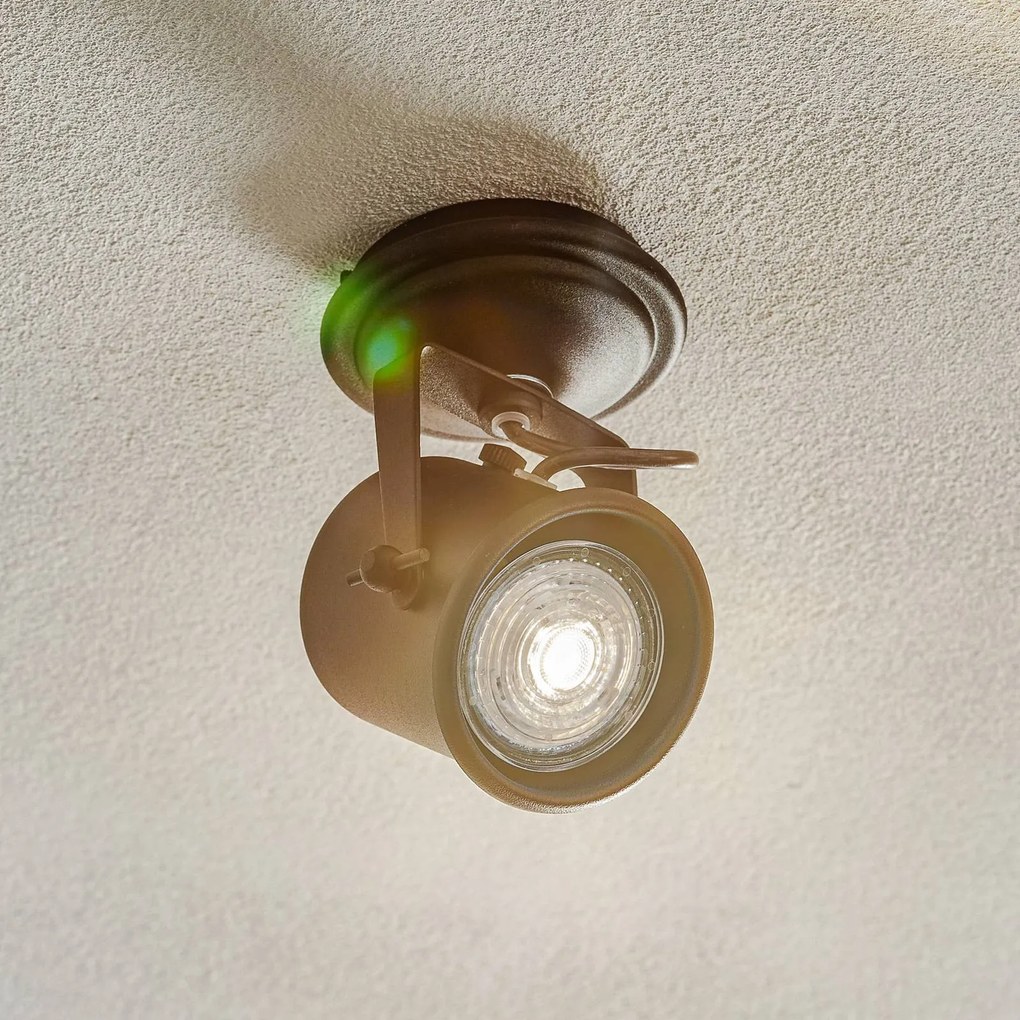 Argon Faretto da soffitto Canico, 1 luce, nero