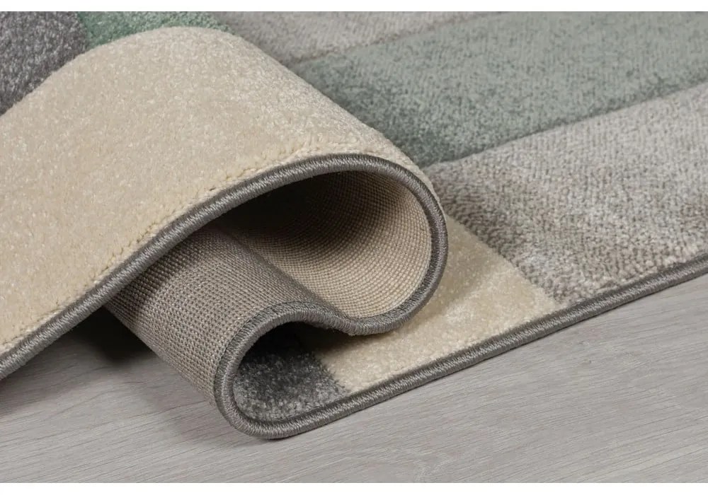 Tappeto verde/grigio 80x150 cm - Flair Rugs