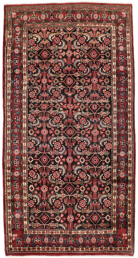 Sarouk Tappeto 160x320 (Iran) Annodato A Mano