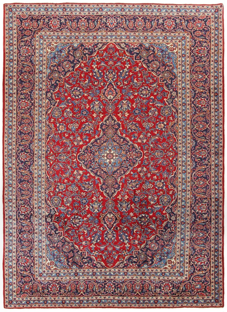 Kashan Tappeto 260x370 (Iran) Annodato A Mano